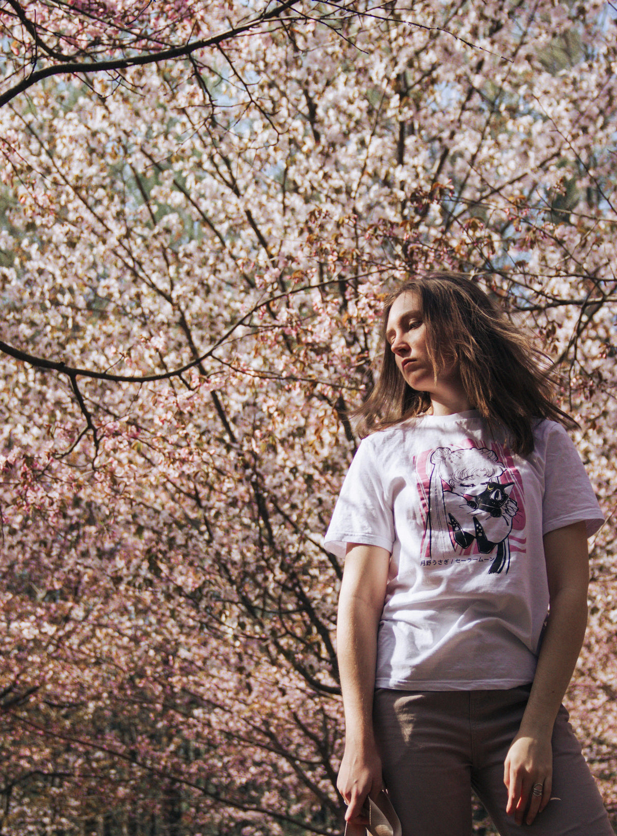 Anime Japanese inspired petite tee
